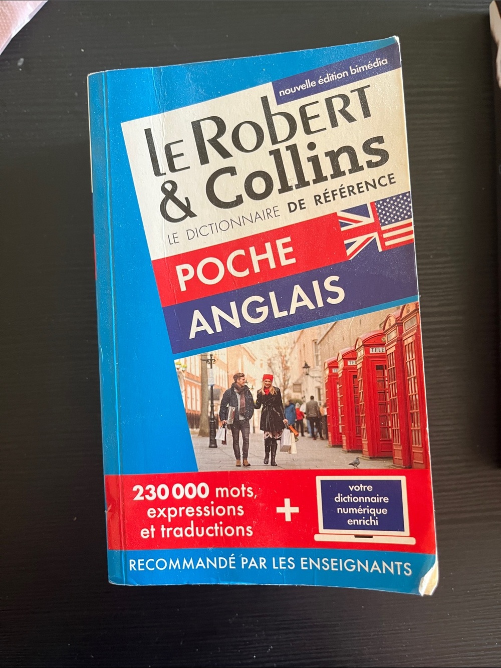 Poche Anglais - Blue/Red Pocket Dictionary